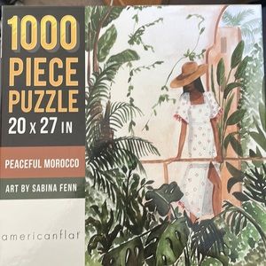 Americanflat* Peaceful Morocco 1000 Piece Puzzle